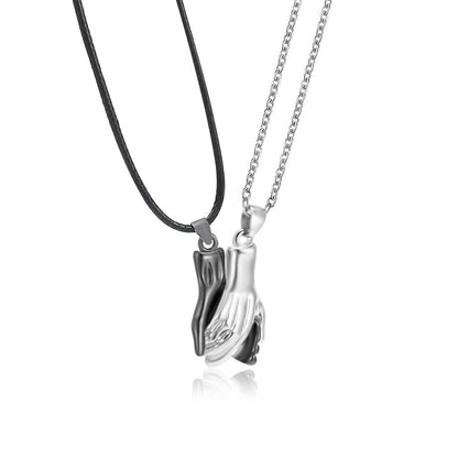 Eu Te Amo Melhores Amigos Colar de Casal Jóias Quebra-Cabeça BFF Chave Fechadura Tai Chi Coração Pingentes Colares para Mulheres Homens Presente Collier