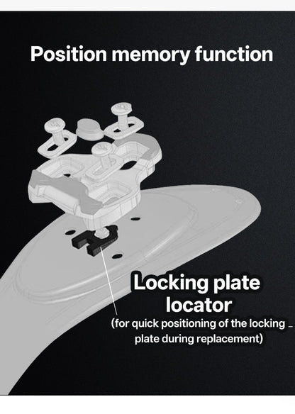 2PCS for LOOK KEO Compatible Road Bike Cleats  0° 4.5° 9° Adjustable Pedal Clips with Float Angle for Cycling