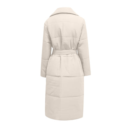 New Winter Women's Large Quilt Cotton Clothes Fashion Loose Long Overcoat Warm Cotton Jacket Female Cold Padded Jacket ?? ????