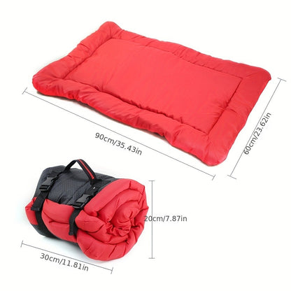 Almofada de cama para animais de estimação impermeável antiderrapante lavável colchão para cães ao ar livre suprimentos para animais de estimação