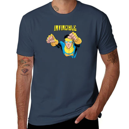 Invincible Hero Man For All Fans Comic Flight Poster T-Shirt T-Shirt men t shirt cotton 100% t shirt man plain T-Shirt