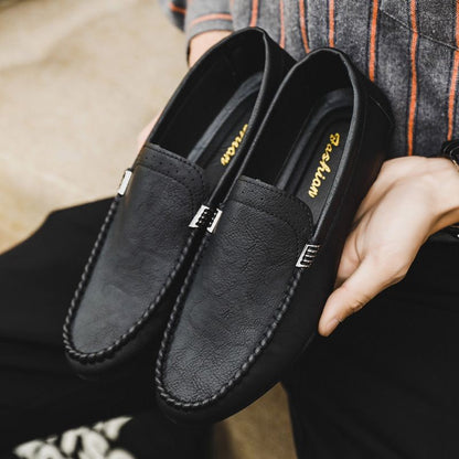 Sapato Social Casual Masculino de Couro Preto Marrom Barato Liquidação Novos Sapatos Masculinos Oficiais Legítimos Cavalheiro 39