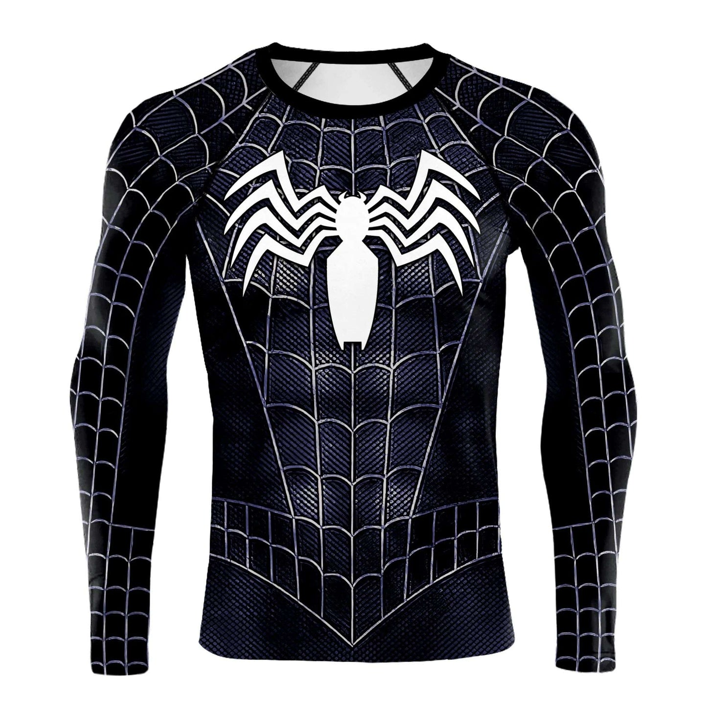 Men Gym T-shirts Superhero 3D Printed Cosplay Top Fitness Compression Tee Shirt Long Sleeve Elastic Sportwear Fashion Male Cloth