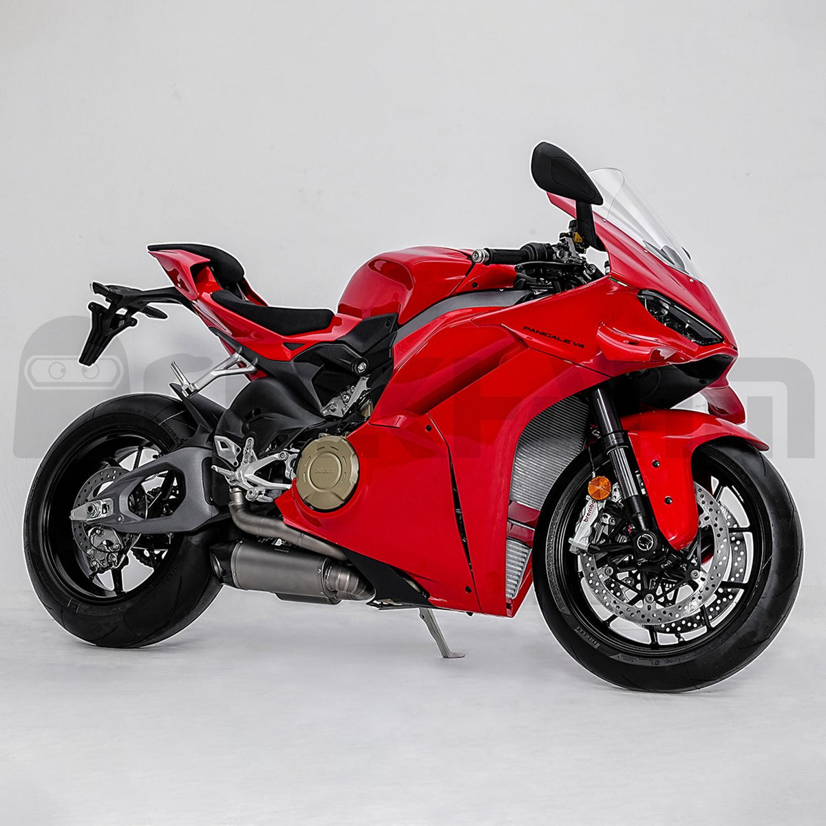 For Panigale V4 V4S Motorcycle exhaust system ti alloy modification muffler for Panigale V4 V4S Street Fighter V4 V4S 2025+