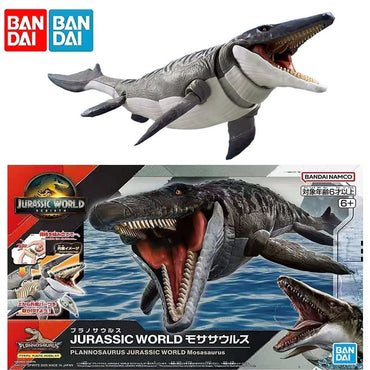 Bandai Original Jurassic World Prognathosaurus Mosasaurus Dinosaur Toys Model Kit Buildable Figure Jurassic Park Gifts for Kids?