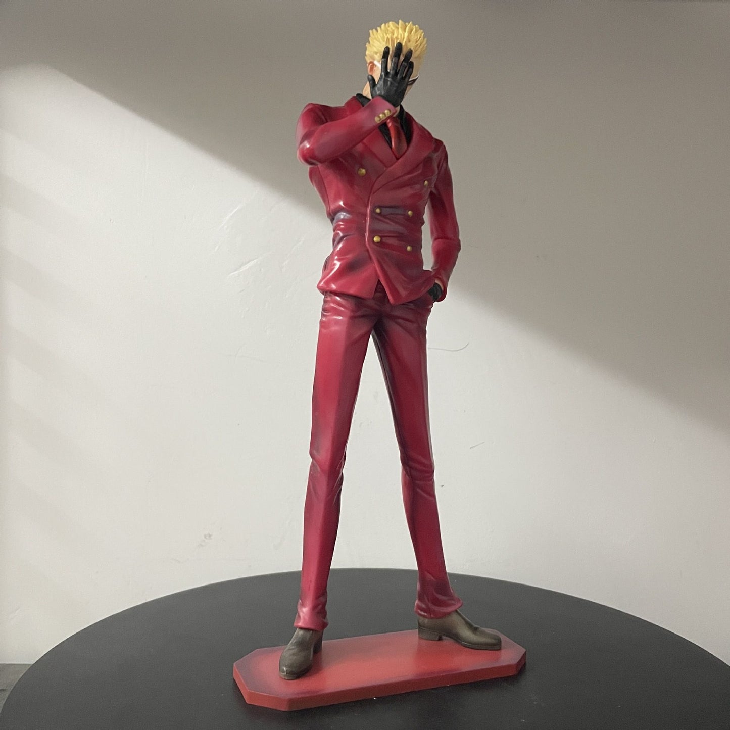 Estátua Anime Donquixote Doflamingo Terno Coringa One Piece Decoração de Mesa de Guerreiro GK Presente para Meninos Colecionadores