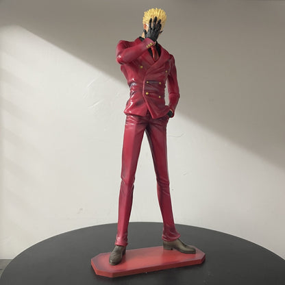 Estátua Anime Donquixote Doflamingo Terno Coringa One Piece Decoração de Mesa de Guerreiro GK Presente para Meninos Colecionadores