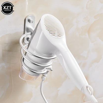Suporte Organizador de Secador de Cabelo de Alumínio para Banheiro, Suporte de Secador de Cabelo e Chapinha, Prateleiras de Parede, Acessórios para Secador
