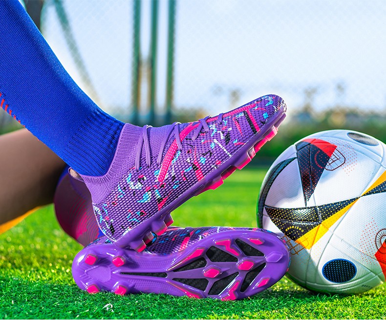 TF/AG Men Football Boots Society Cleats Soccer Shoes Boys Professional Football Field Boots Indoor Fast Non Slip Sneakers Match