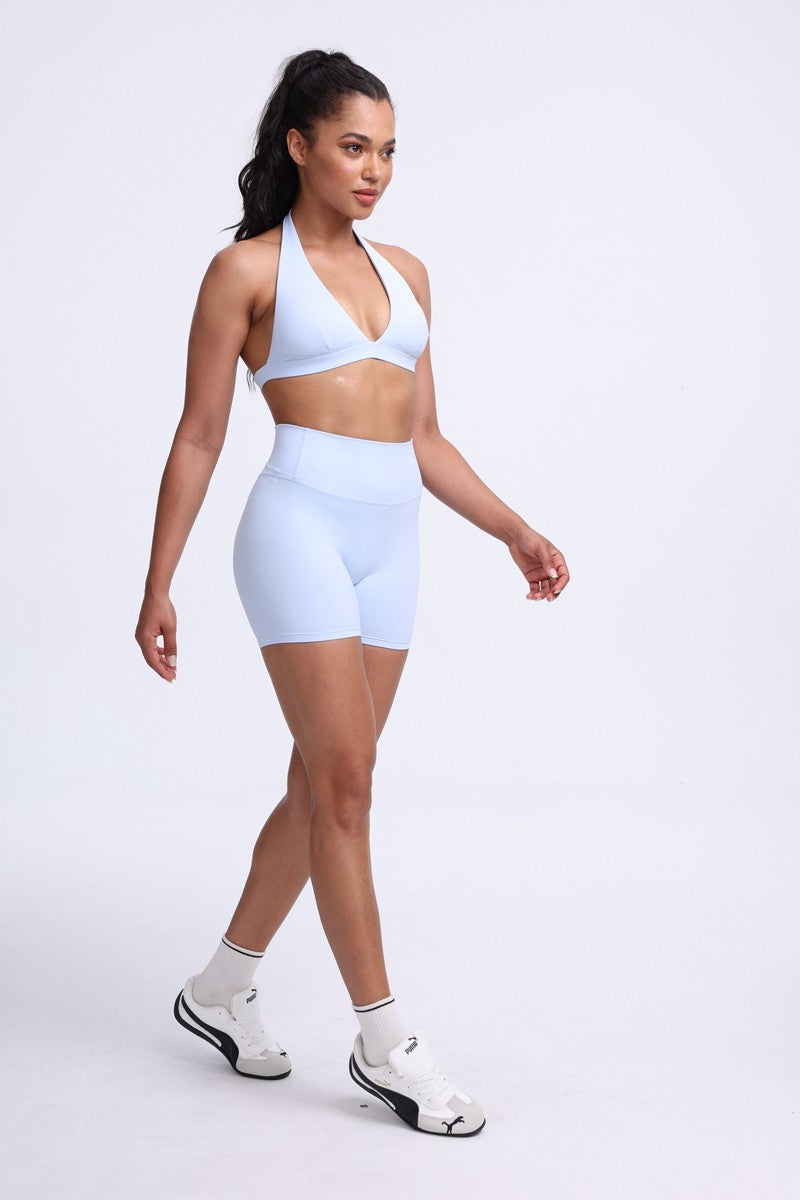 DIAS FIT JOY -Neck Hanging Neck Naked Feeling Yoga Bra for Running Fitness Cycling - Breathable Comfortable Sports Bra for Women