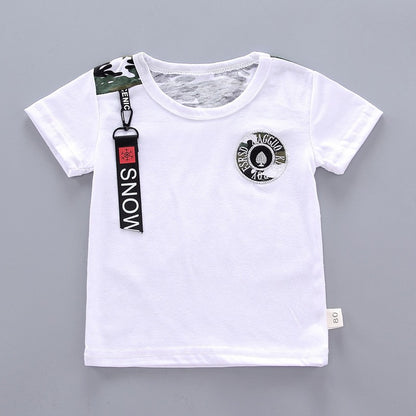 New Summer Baby Girl Clothes Suit Kids Boys Outfits Children T-Shirt Shorts 2Pcs/Sets Toddler Casual Costume Infant Tracksuits