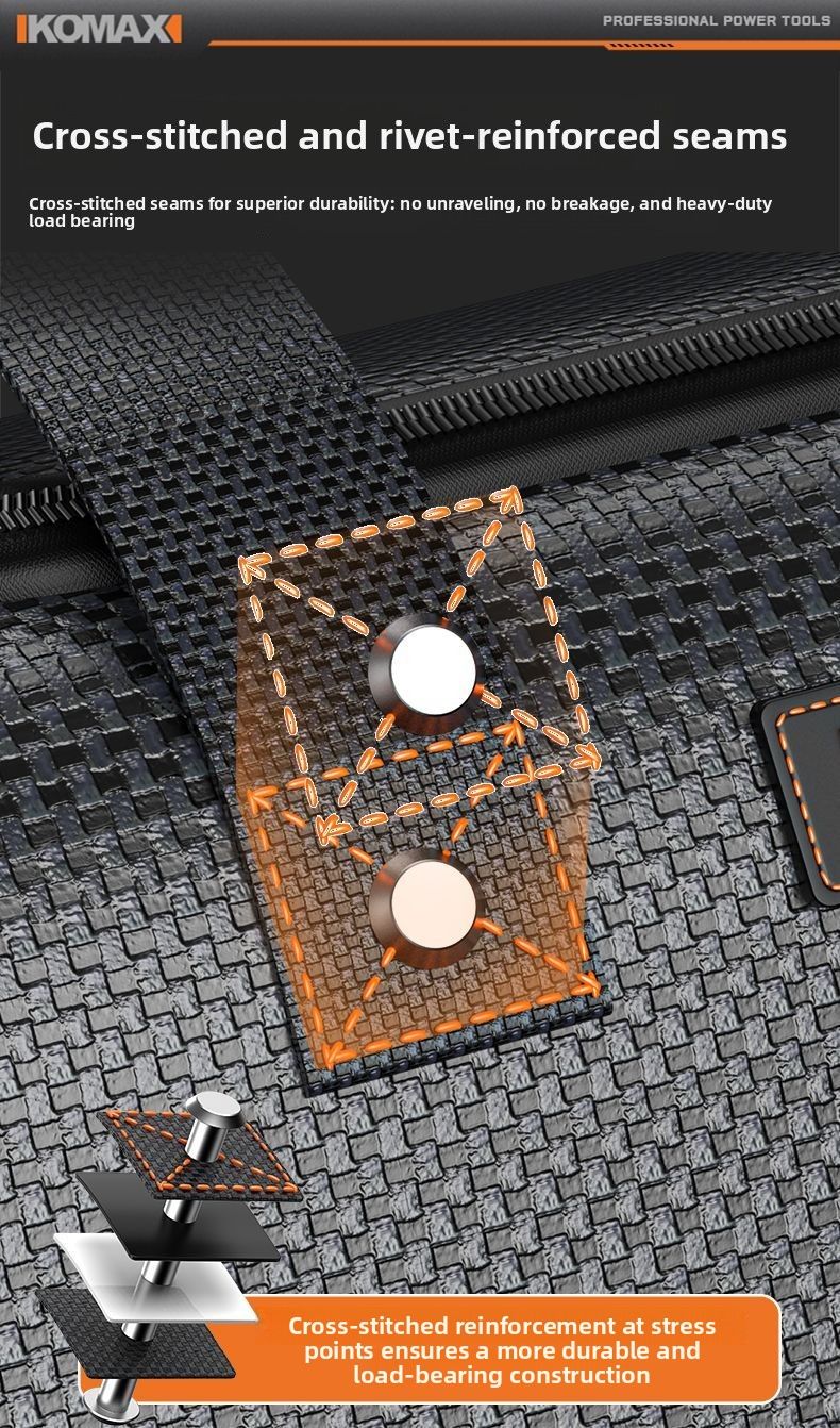 Tool Bag Oxford Cloth Portable Storage Bag, Professional Electrician and Carpenter Repair, Home Storage, HandBag