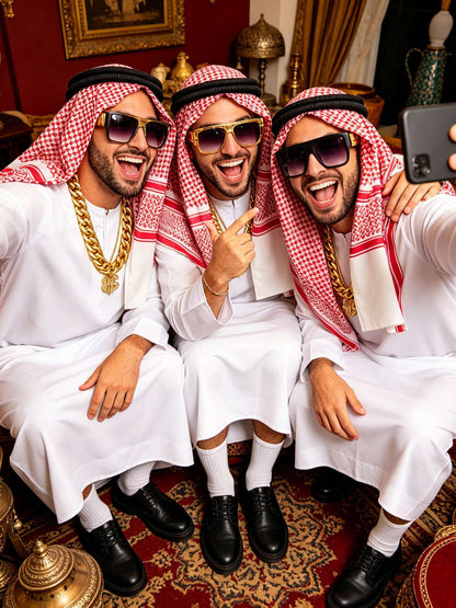 New Arab Emirate Costume Shepherd Rich Arab Prince Adult Role Playing Fantasia Halloween Carnival Costume Hot Selling