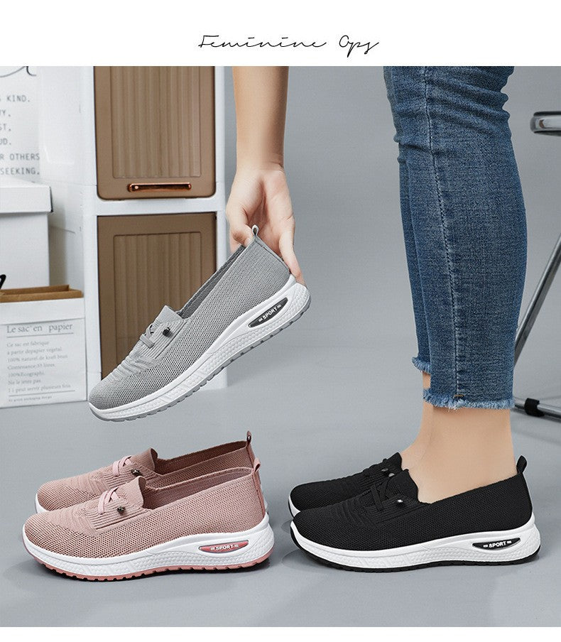 ?Women's Shoes 2025 Casual Sneakers Breathable Mesh Chunky Sole Affordable Free Shipping?