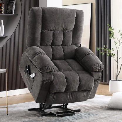 Power Lift Recliner Chair Recliners for Elderly with Heat and Massage Recliner Chair for Living Room with Infinite Position