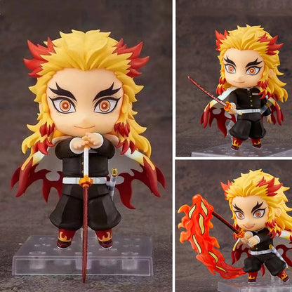 Bonecos de Anime Demon Slayer Inosuke #1361 Tanjirou #1193 Nezuko #1194 Zenitsu #1334 Brinquedos de PVC Figura de Ação Giyuu Kimetsu no Yaiba