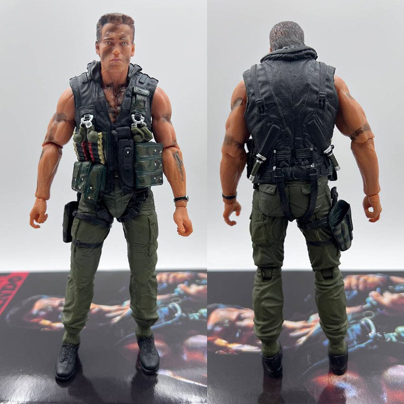 NECA Figure Terminator 2 Judgment Day T800 Sarah Connor T-800 Arnold Schwarzenegger Commando Action Figure Model Collectible Toy