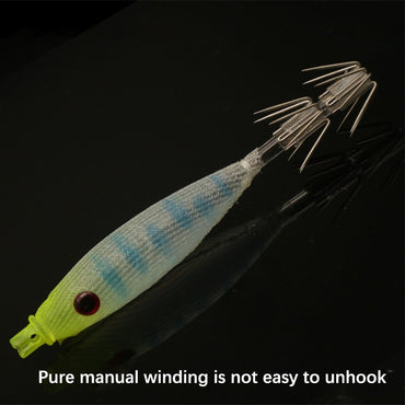 Isca Artificial de Lula com Anzol, 8cm 4g, Plástico Macio, para Pesca em Água Salgada