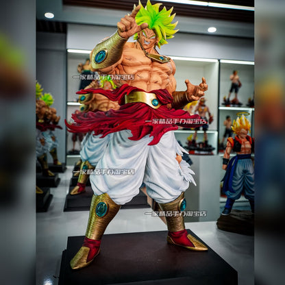 50CM Dragon Ball Breaking Circle Broly Figure Estátua JT Irmão Super Saiyajin GK Modelo de Estátua Ornamento Presente para Menino