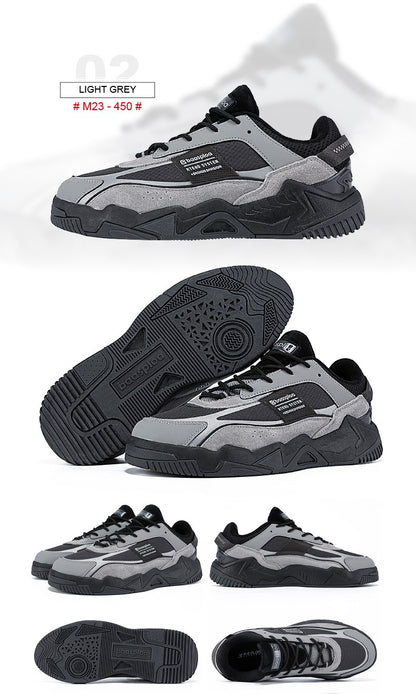 Baasploa New Men's Shoes Outdoors Walking Sneakers Waterproof Shoes Comfort Tenis for Men Non-Slip