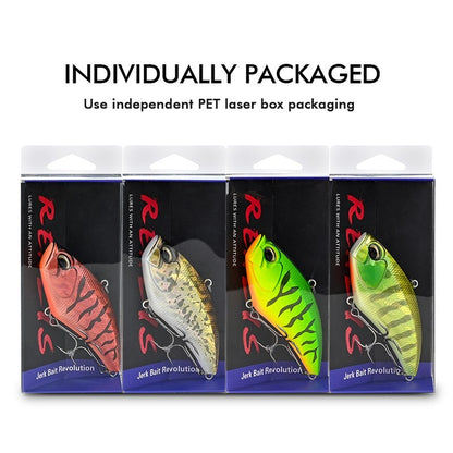 Iscas de Pesca MEREDITH Apex Vibe F85mm 24g Wobblers Iscas de Pesca Isca de Vibração para Acessórios Artificiais de Profundidade Total