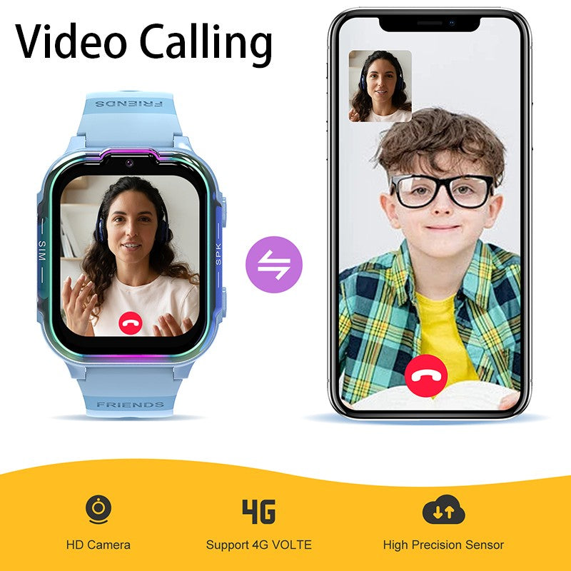 For Xiaomi Kids Smart Watch 4G Sim Card SOS LBS Location Call Child SmartWatch Camera Waterproof Watch Phone For Boys Girls gift