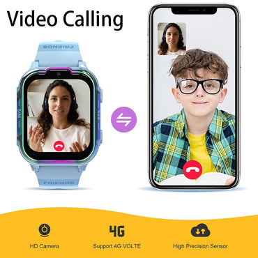 For Xiaomi Kids Smart Watch 4G Sim Card SOS LBS Location Call Child SmartWatch Camera Waterproof Watch Phone For Boys Girls gift
