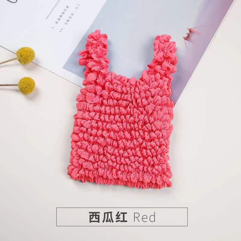 Trendy Magic Expandable Shopping Bag Wrinkle Bubble Puff Multi Purpose Large Capacity Elastic