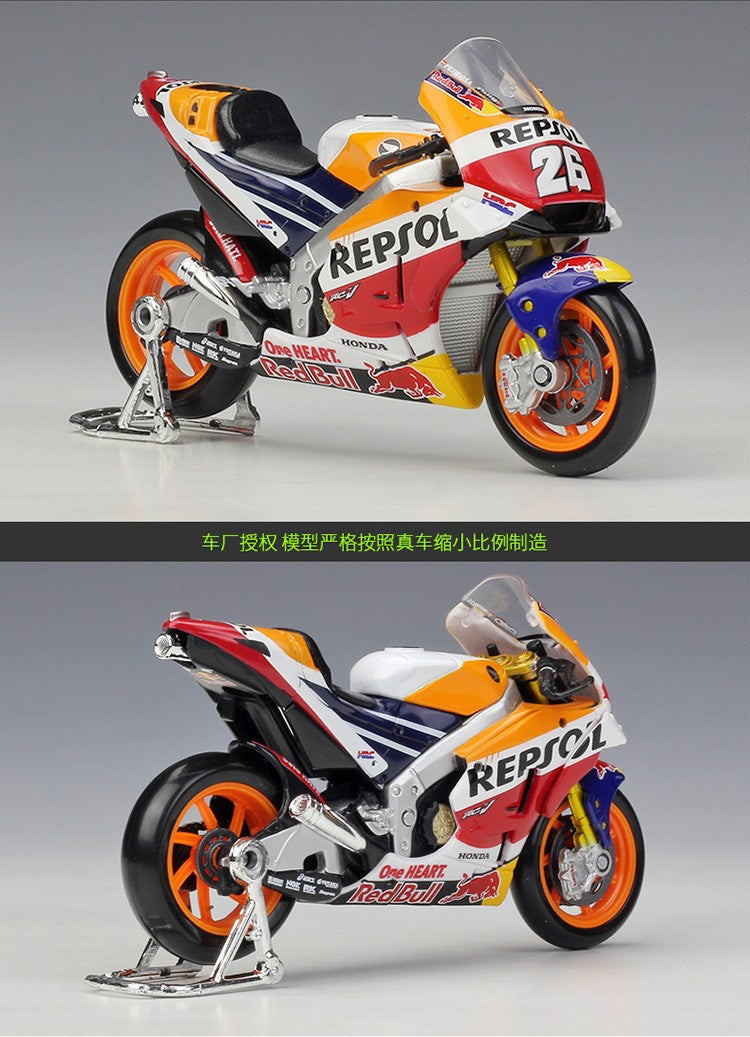 Maisto 1:18 Honda Repsol Honda Team Rc213v 2018 Simulação Liga Gp Modelo de Moto Peça de Exibição Colecionável