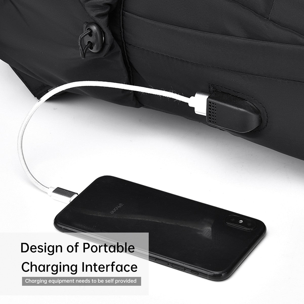 Mochila Masculina Casual de Grande Capacidade para Viagem com Carregamento Leve Impermeável para Computador Mochila Escolar Unissex para Estudantes