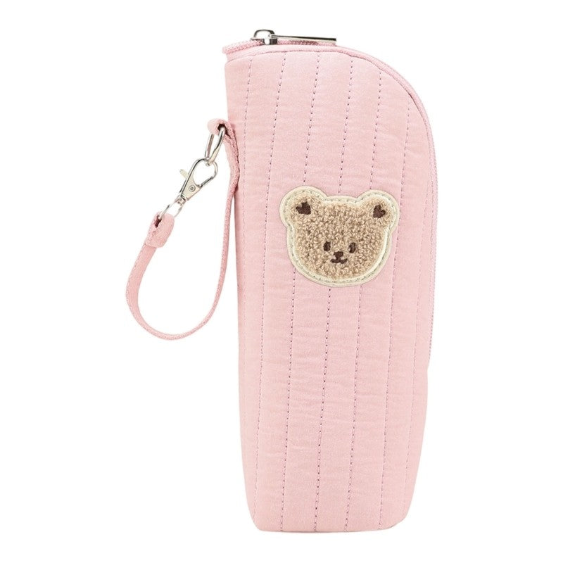 J15U Multifunctional Cotton Thermal Bottle Bag With Aluminum Insulation Design For Baby Feeding Essential Travelling