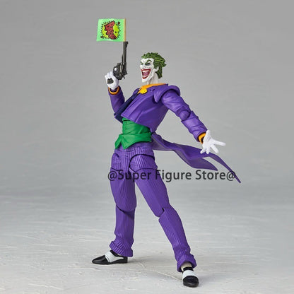Comic Justice League Coringa Boneco Kaiyodo Revoltech Figuras Amazing Yamaguchi Coleção Decoração Brinquedos Modelo Articulado