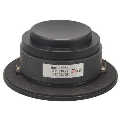 Alto-falante Tweeter Hifi S1 de 4 polegadas, Unidade de Alto-falante com diafragma de seda transparente, 6OHM 30W, Home Film, Agudos, 94/100/104/110/116/120