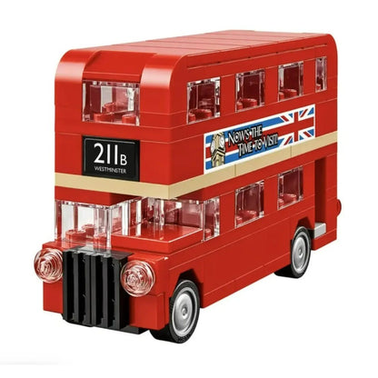 LEGO 40220 Creator Ônibus de Dois Andares de Londres Brinquedo de Blocos de Construção para Crianças Presente de Aniversário de Dia das Crianças (118 Peças)