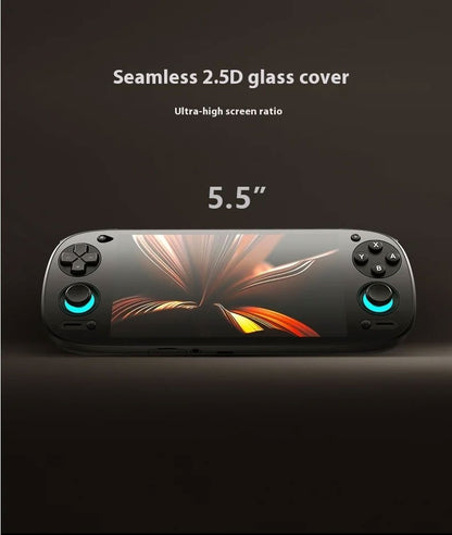 Retroid Pocket 5 Handheld Game Console 5.5'' AMOLED Screen Android13 Joystick RGB Lighting Effect Active Cooling Video Games