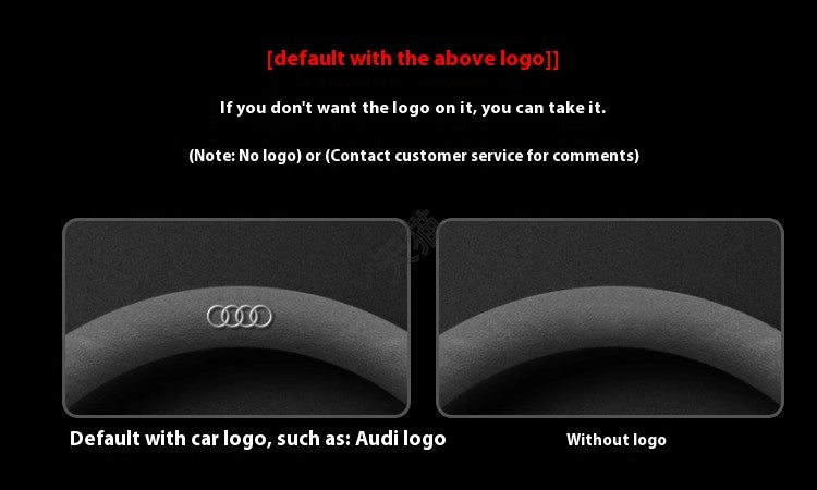 Car Suede Anti-Slip Steering Wheel Cover For Volkswagen Passat Golf 5 GTI Beetle Tiguan Touareg Polo T-ROC T-Cross Magotan Jeeta