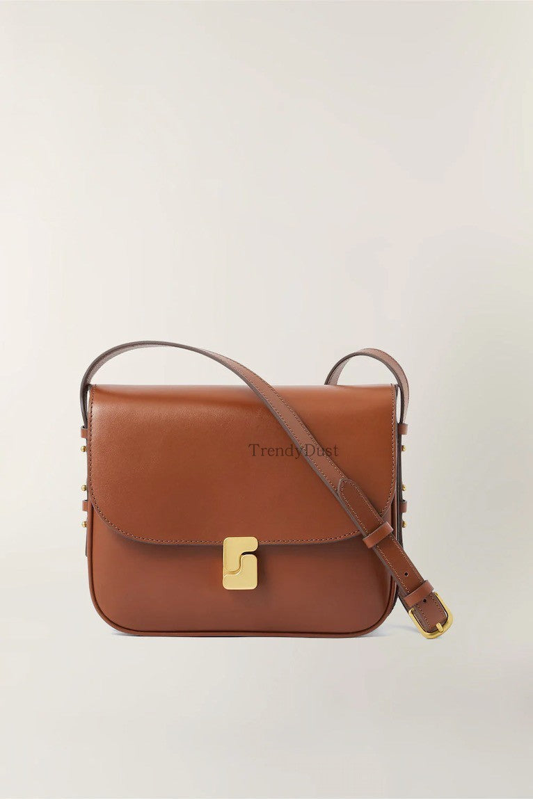 French niche design women's bag, top layer cowhide small square bag, premium texture tofu bag, single shoulder crossbody bag