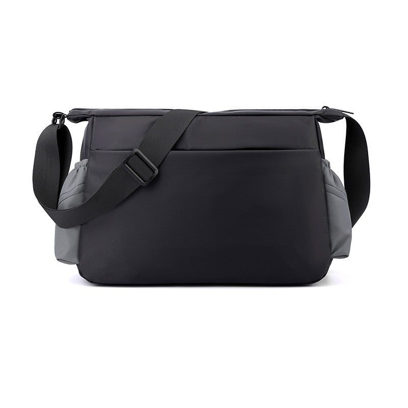 Multi-layer Pocket Design Oxford Shoulder Bag Large Capacity Men's Casual Fashion Single Shoulder Crossbody Luxury Messenger Bag