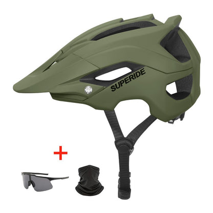 Capacete de Ciclismo MTB DH In-mold SUPERIDE Capacete Esportivo Anti-impacto para Bicicleta de Estrada e Montanha Masculino e Feminino
