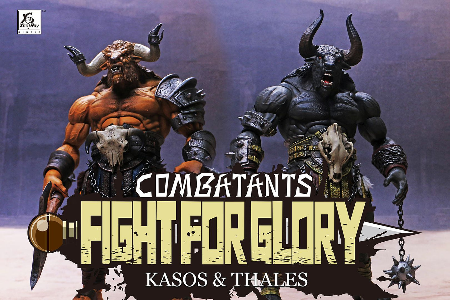 1/12 9 polegadas XesRay Fight For Glory Action Figure Combatants Wave 4 Kasos Anime Model Para Presente