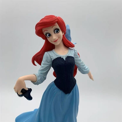 Disney Princesa A Pequena Sereia Ariel Bonecos de Ação Brinquedos Anime Brinquedos Presentes para Crianças Presentes Fofos para Crianças Boneca de Coleção