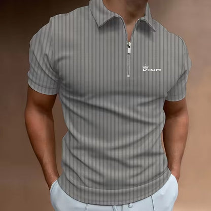 Polo Shirts Men Light luxury Brand PoloShirt,Summer Short Sleeve Tee Shirt Fashion Tops Quality Clothes Golf Wear Polyester
