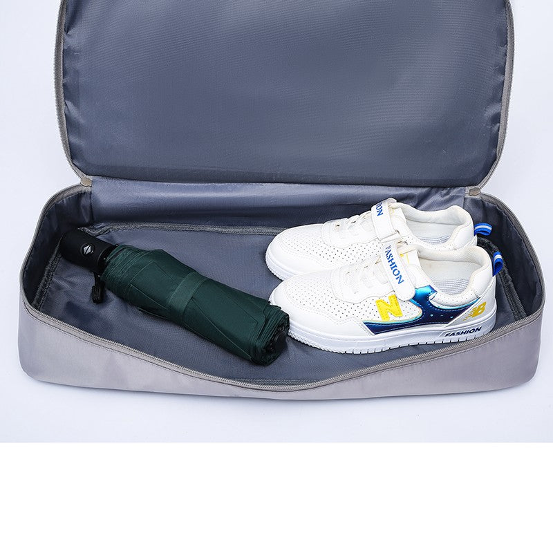 Large Capacity Travel Duffel Bag Oxford Gym Fitness Bag with Wet/Dry Zones & Shoes Compartment for Outdoor Trips Sport Bag