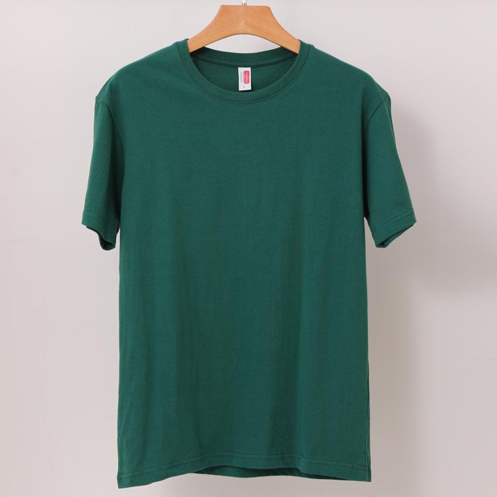 Plain Cotton T Shirts Wholesale High Quality Crew Neck Tshirt Unisex Tee Shirt Blanc White Tshirt For Men Camisetas Masculinas