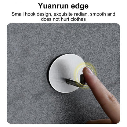 1/3PCS Hook Self-Adhesive 304 Stainless Steel Storage Hanger Towel Key Umbrella Holder Rack Kitchen Bathroom Home Accessories