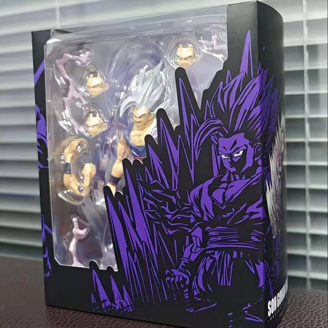SHF Dragon Ball Exclusive: Son Gohan Beast Anime Action Figure | PVC Movable Super Saiyan Model | Collector's Edition