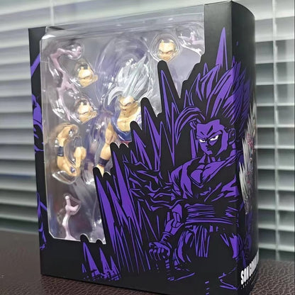 SHF Dragon Ball Exclusive: Son Gohan Beast Anime Action Figure | PVC Movable Super Saiyan Model | Collector's Edition