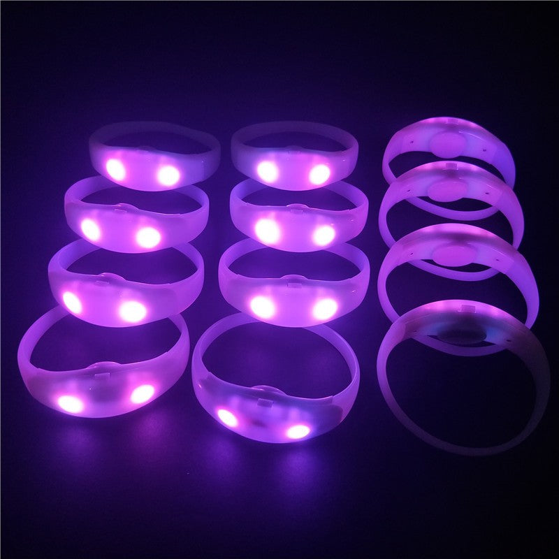 43Keys 1000 Meters 10 Area 15 RGB Remote Controller DMX Function LED Bracelets 100/2000PCS Wristband Wedding Party