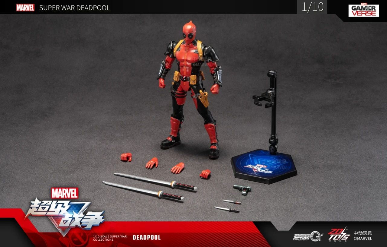 ZD Toys Deadpool & Wolverine Bonecos de Ação Deadpool na Caixa Wolverine Coleção Bonecos de Ação Adultos Brinquedo Infantil