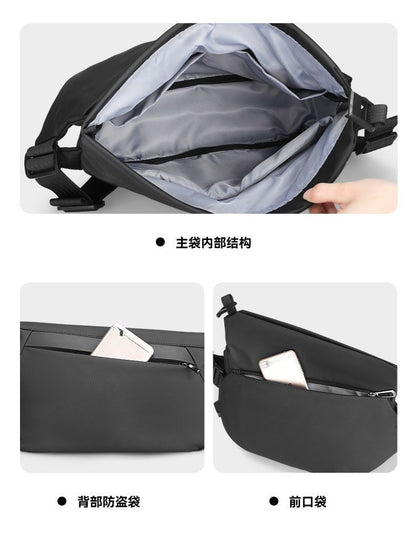 Mark Ryden Camera Crossbody Bag Waterproof Ipad Multifunctional Chest Bag Men's Personal Shoulder Bag Stand Messenger Bags